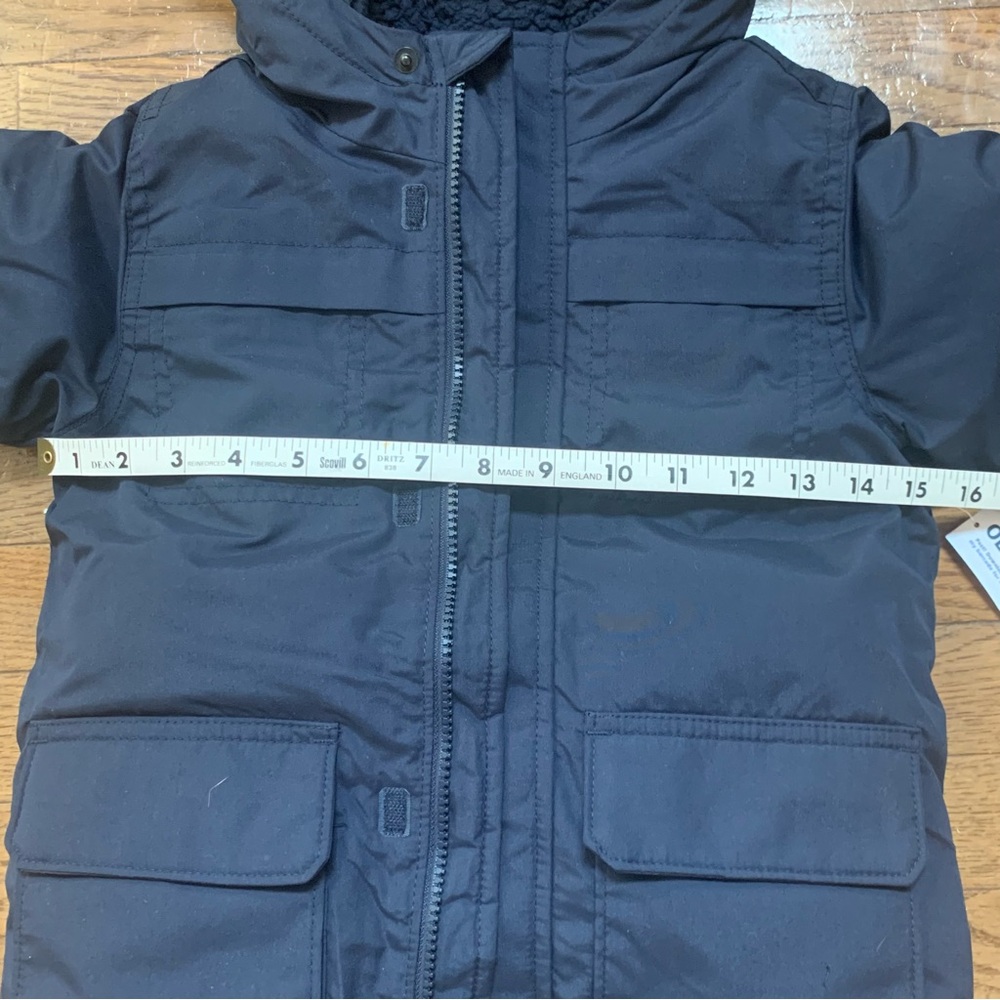 Old Navy Unisex Hooded Zip-Front Water-Resistant Jacket for Toddler 4T NEW!! - Picture 8 of 10
